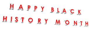 Black History Month Sticker by GIPHY Text