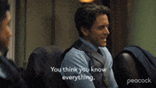 Know It All Adventure GIF by PeacockTV