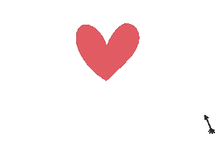 Valentines Day Heart Sticker