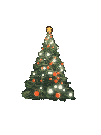 Christmas Tree Sticker