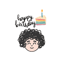 Happy Birthday Sticker by Auntie Sam SG