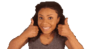 cheese smile Sticker by Shalita Grant