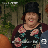 flo frankiedrakemysteries GIF by Ovation TV