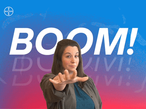 Well Done Mic Drop GIF by Bayer