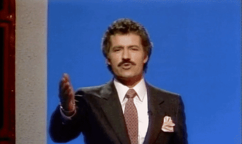 Alex Trebek GIF by Jeopardy!