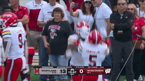Terps Football Celebration GIF by Maryland Terrapins