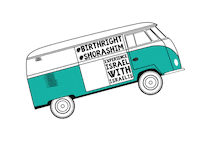 shorashim ride bus israel explore Sticker