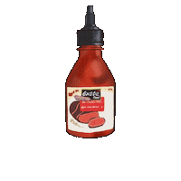 ExoticFoodThailand hot spicy chilli sriracha Sticker