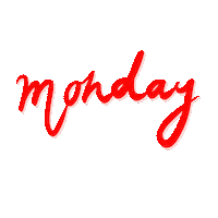 Days Of The Week Friday Sticker by THEWOWCHILD+CO