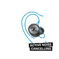 Image Cancelling Sticker by Sennheiser