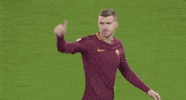 edin dzeko thumbs up GIF by AS Roma