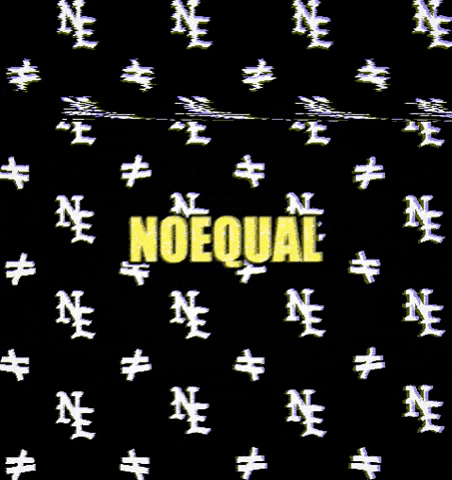 NOEQUAL giphygifmaker sticker noequal GIF
