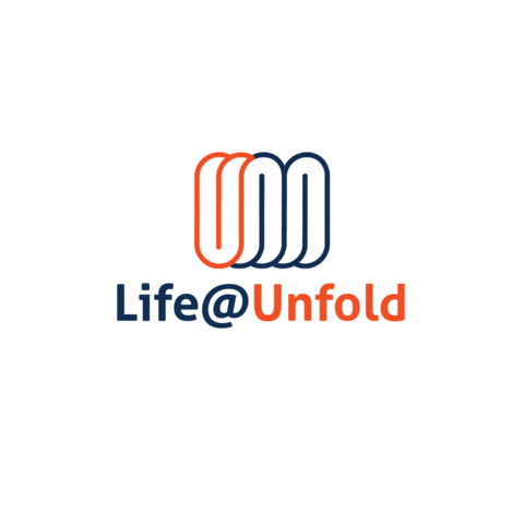 LifeAtUnFold work trending branding website Sticker