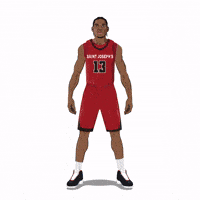 Im Strong College Basketball GIF by SportsManias