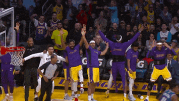 Flying Regular Season GIF by NBA