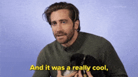 It Was Really Cool