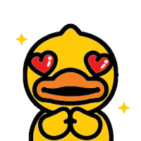 Heart Love Sticker by B.Duck