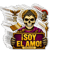 Halloween Skull Sticker