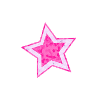 Pink Star Sticker by Wildflower Cases
