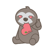 I Love You Heart Sticker by Life In Treetop