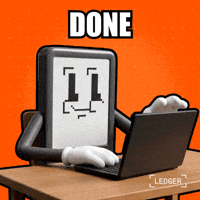 Over It Success GIF by Ledger