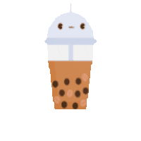 AnyoneLab boba bubbletea bobatea 珍珠奶茶 Sticker