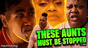 Aunt Please Stop GIF