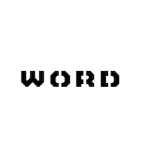 Transparency Sticker by Word Rock Drills