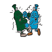 drdrank fight drunk drank theolifants Sticker