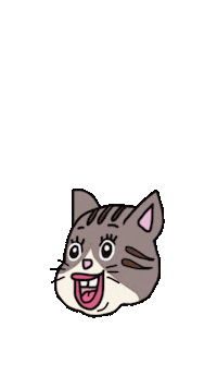 Cat ねこ Sticker