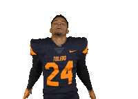 Football Players Utrockets Sticker by Toledo Rockets