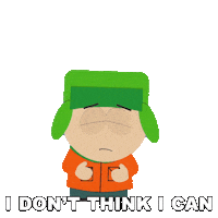 Kyle Broflovski Idk Sticker by South Park