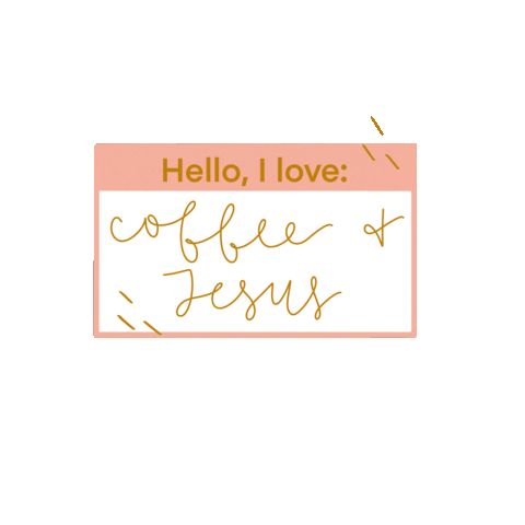 Bible Study Hello Sticker