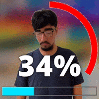34%