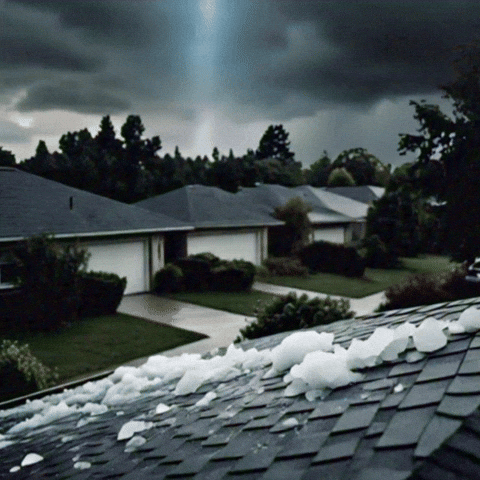 Lightning Hail GIF by Go Dawgs Roof Roof