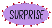 lettersbysaumya birthday surprise cake gift Sticker
