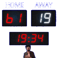 19 Away Sticker