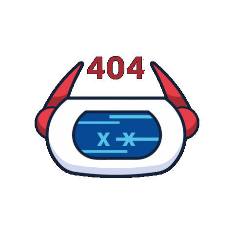 RedConectaIFS giphygifmaker robot error 404 Sticker