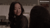 You Mean Me Andrea Bang GIF by Kim's Convenience