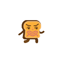 angry walk Sticker by Here Studio