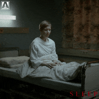 Scared Sleep GIF by Arrow Video