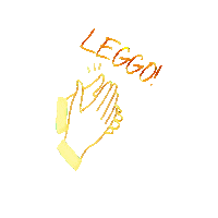 lets go clap Sticker by Collide Youth