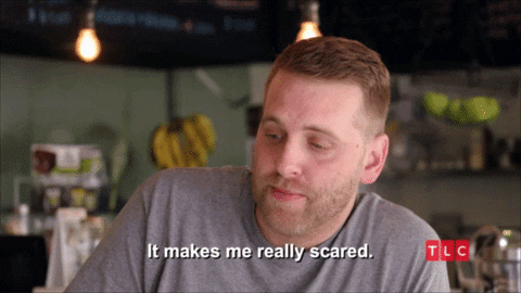 Scared 90 Day Fiance GIF by TLC