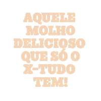 Xtudo Sticker by X-Tudo Sanduíches