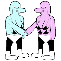 girls peace Sticker