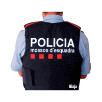 Police Barcelona Sticker by Formación Ninja