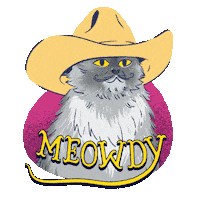 Cat Hello Sticker by MUTI