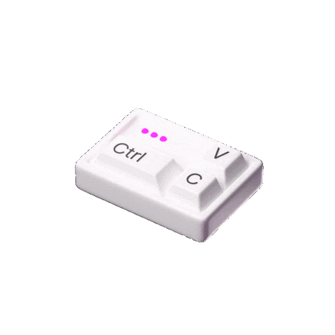 Keyboard Copy Sticker by ohseven