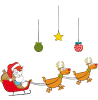 santa claus christmas Sticker by elviajerofisgon