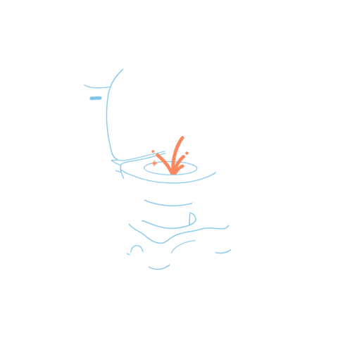 Bathroom Toilet Sticker by Squatty Potty